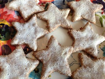 Cinnamon Star Swiss Christmas cookies