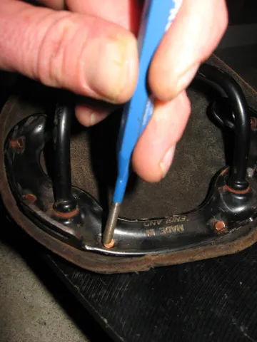 A hand holds a smartphone displaying a WhatsApp chat with 'Papa.' Messages in Hindi discuss an urgent request for property papers needed by tomorrow morning.