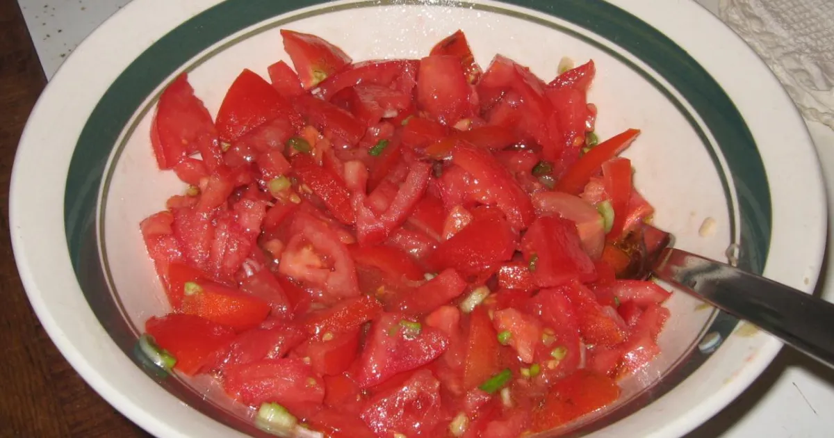 Italian Tomato Salad | Living with the Webers